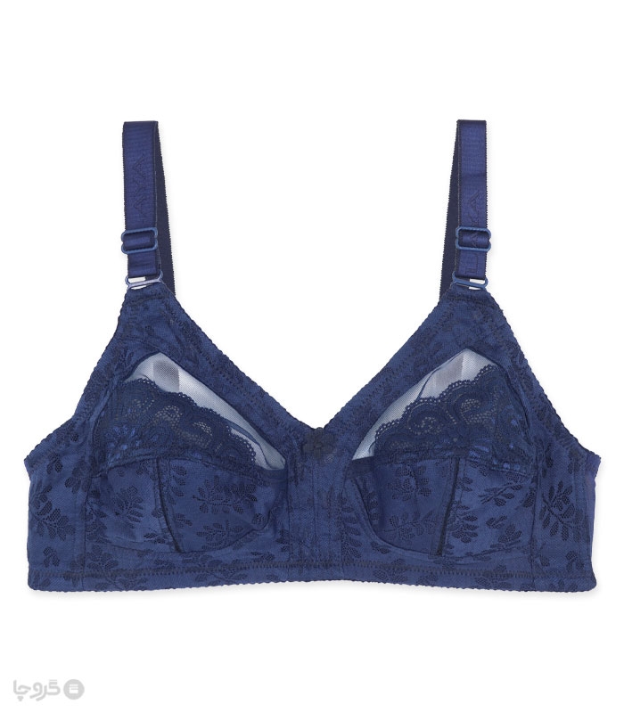 سوتین سه تکه نخ و دانتل بدون فنر Laya لعیا کد 355