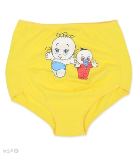 خرید شورت بارداری نخی لعیا کد 1216-1 طرح kids