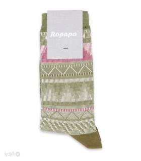 خرید جوراب ساقدار زنانه روپاپا طرح Kilim Touch