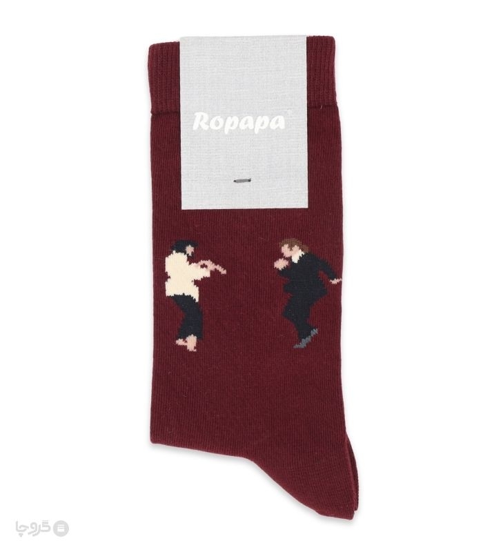 خرید جوراب ساقدار زنانه روپاپا طرح Pulp Twist