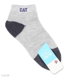خرید جوراب نانو نیم ساق مردانه پاآرا کد 402 طرح CAT