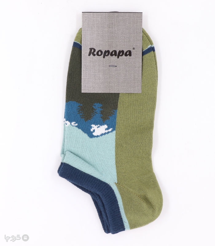 خرید جوراب مچی مردانه روپاپا طرح Tree bound