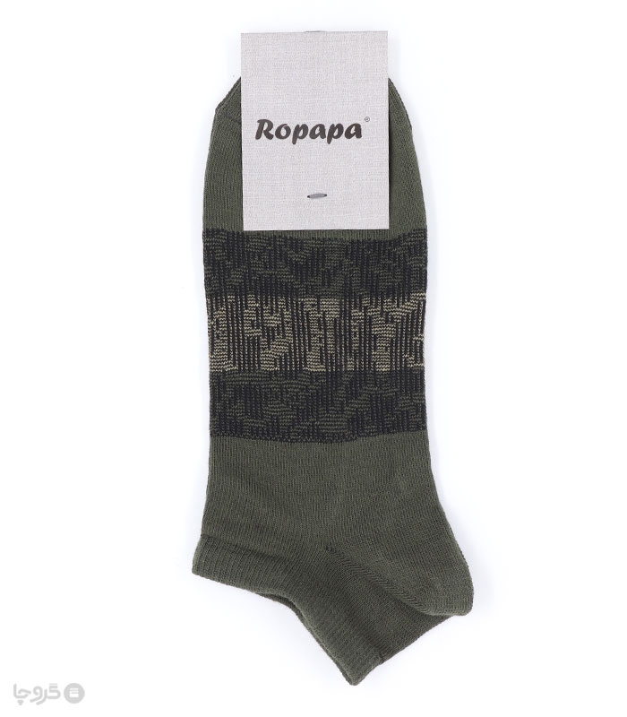 جوراب مچی مردانه روپاپا طرح Shadow grid