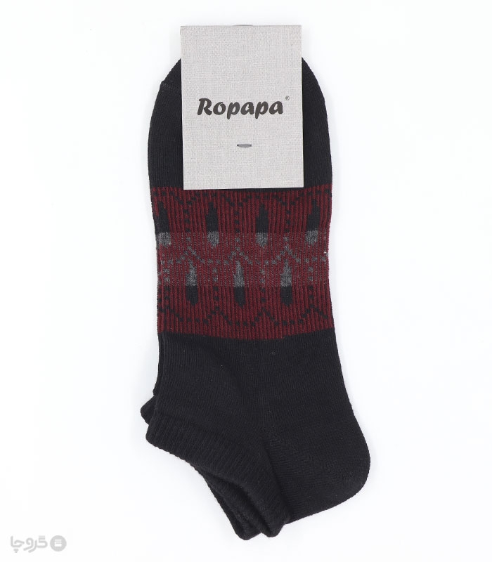 خرید جوراب مچی مردانه روپاپا طرح Echo Lines