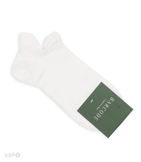 جوراب مچی مردانه بارکد طرح ژاکارد چهارپاشنه