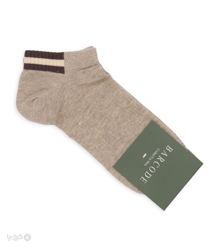 جوراب مچی مردانه Barcode بارکد طرح Minimaledge