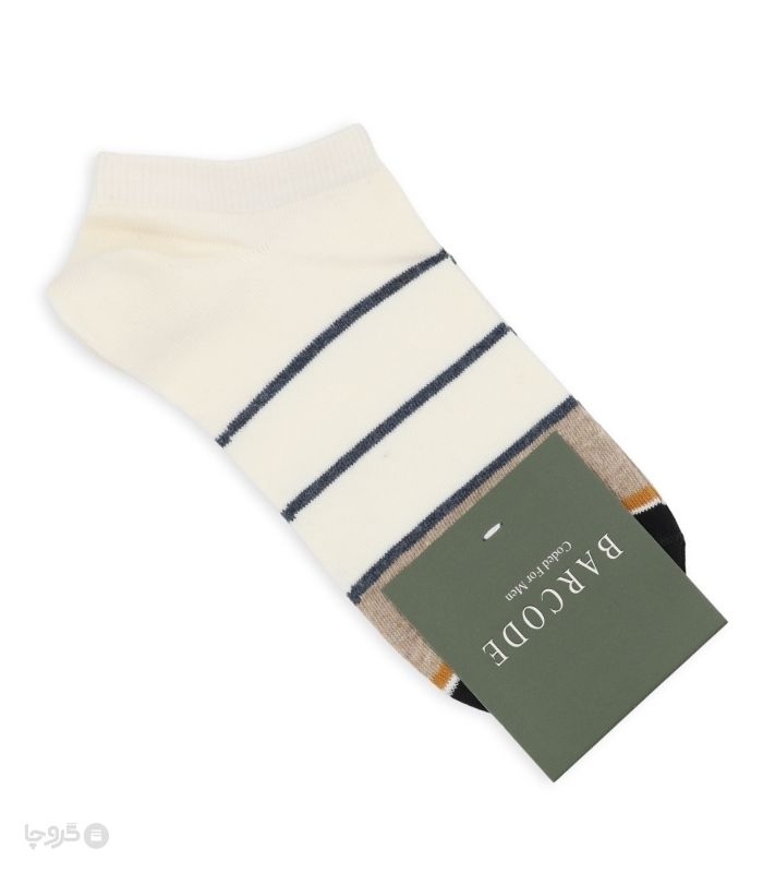 جوراب مچی مردانه Barcode بارکد طرح Urban Stripe