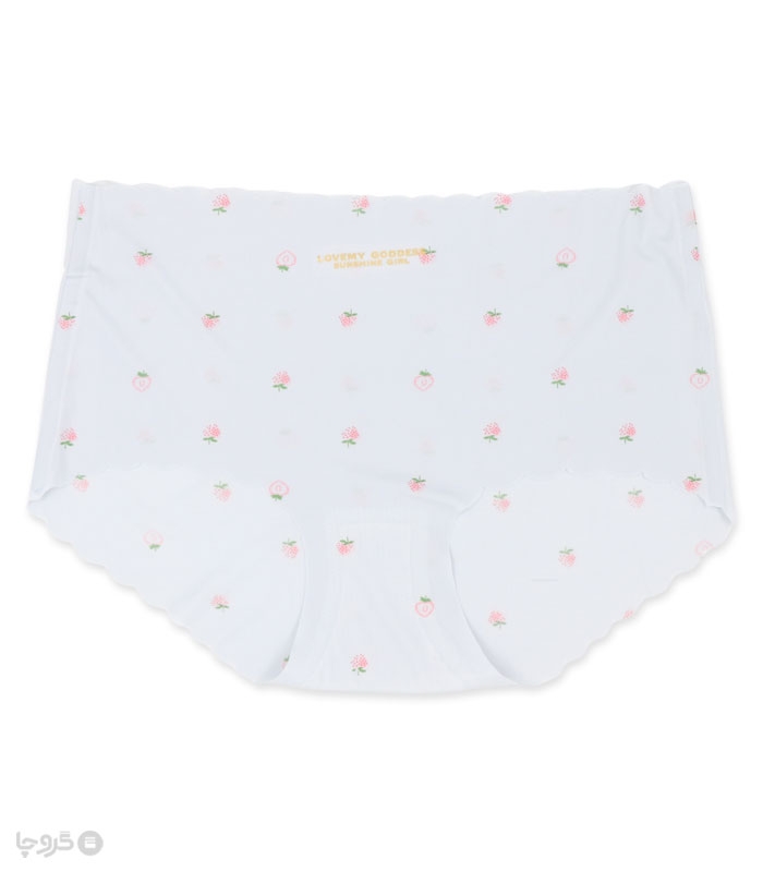 شورت زنانه اسلیپ لیزری کد 320 طرح توت فرنگی