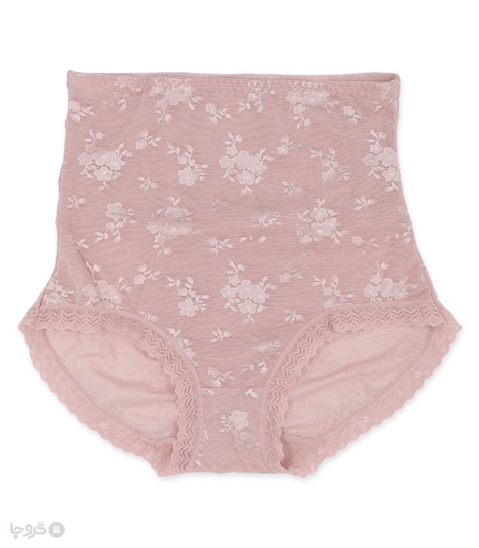 خرید شورت زنانه اسلیپ فاق بلند گیپور کد 165