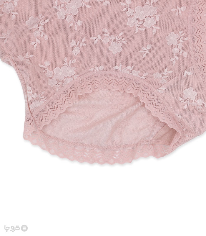 شورت زنانه اسلیپ فاق بلند گیپور کد 165