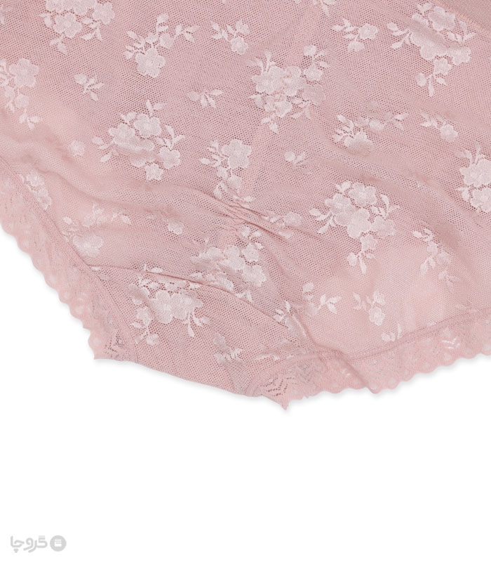 شورت زنانه اسلیپ فاق بلند گیپور کد 165