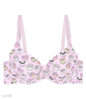 ست شورت و سوتین دخترانه لیزری کاپدار فنردار دونات