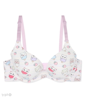 ست شورت و سوتین دخترانه لیزری کاپدار فنردار بستنی