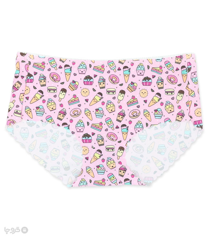 خرید ست شورت و سوتین دخترانه لیزری کاپدار فنردار دسر