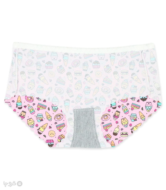 خرید ست شورت و سوتین دخترانه لیزری کاپدار فنردار دسر