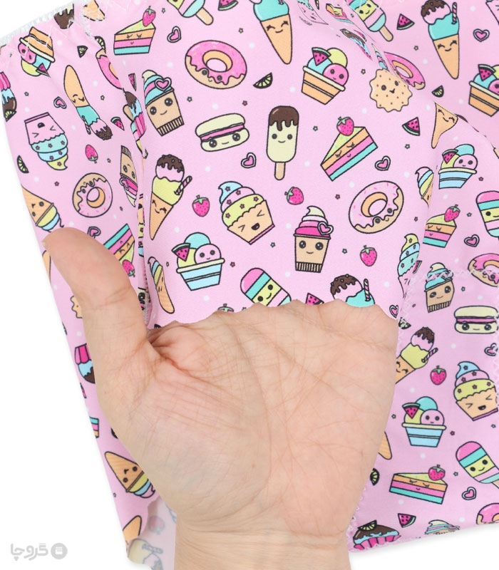 خرید ست شورت و سوتین دخترانه لیزری کاپدار فنردار دسر