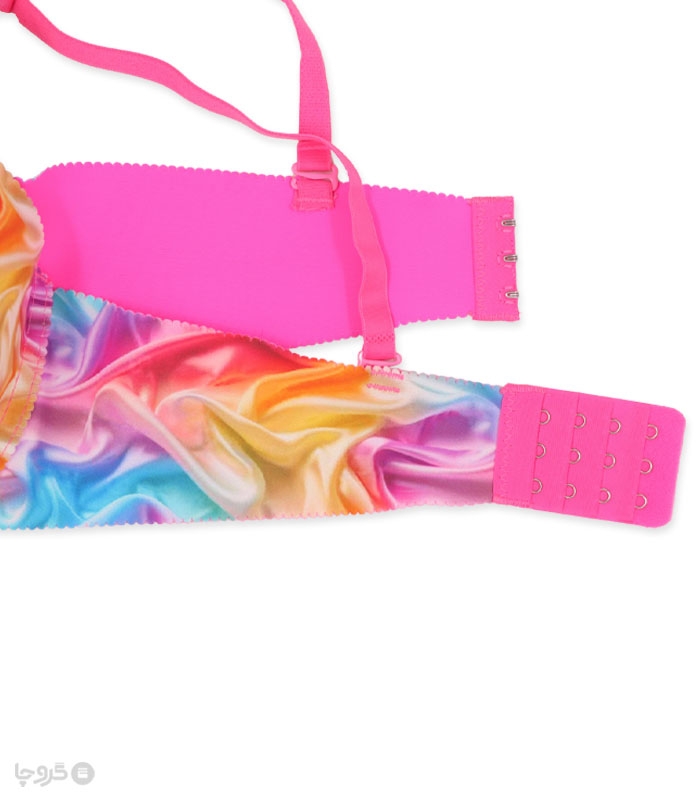 خرید ست شورت و سوتین دخترانه لیزری کاپدار فنردار آبرنگی