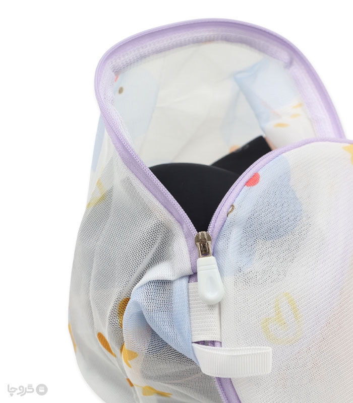 کیسه محافظ لباسشویی زیپ دار کد 1050