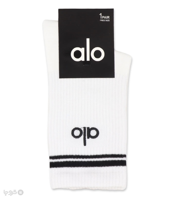 جوراب ساقدار اسپرت گلدوزی طرح Alo