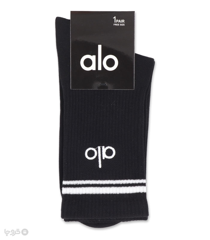 جوراب ساقدار اسپرت گلدوزی طرح Alo