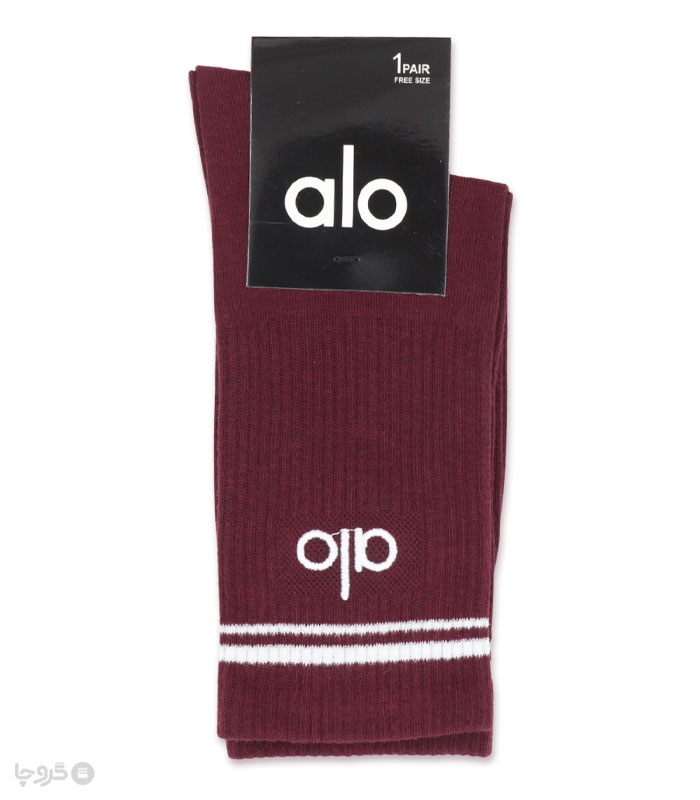 جوراب ساقدار اسپرت گلدوزی طرح Alo
