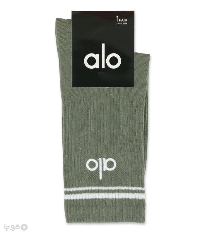 جوراب ساقدار اسپرت گلدوزی طرح Alo