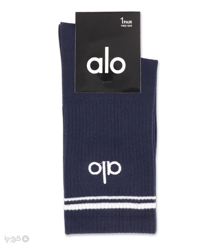 جوراب ساقدار اسپرت گلدوزی طرح Alo