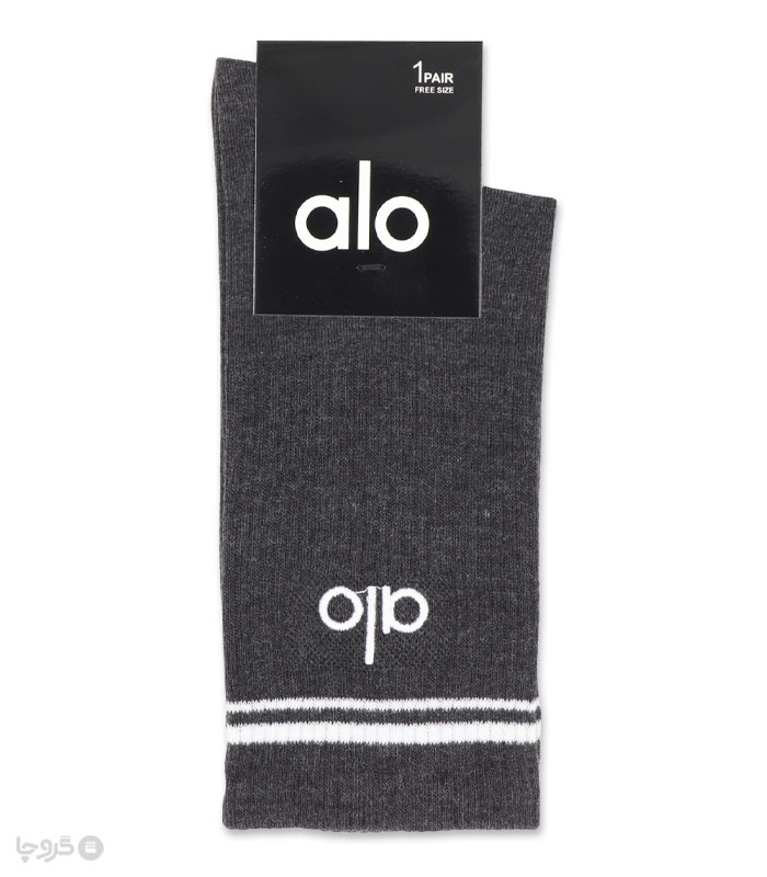 جوراب ساقدار اسپرت گلدوزی طرح Alo