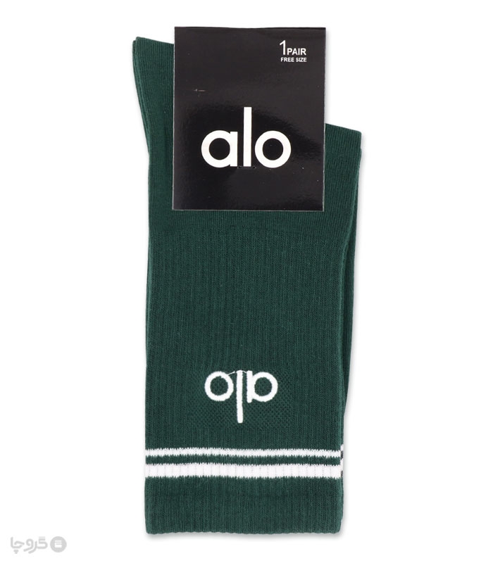جوراب ساقدار اسپرت گلدوزی طرح Alo