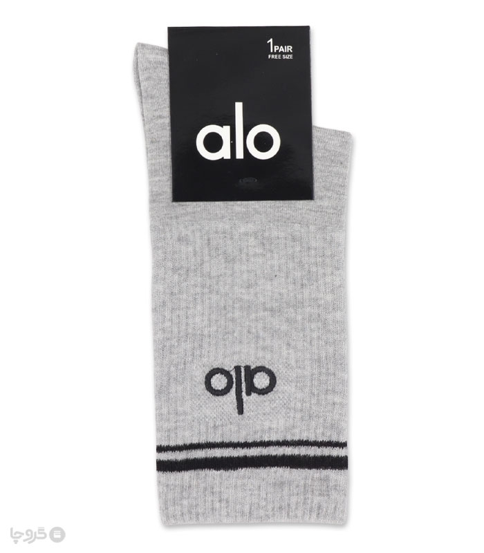 جوراب ساقدار اسپرت گلدوزی طرح Alo