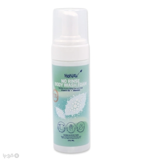 خرید فوم شستشو بدن بدون آبکشی Honav هناو - حجم 170 میلی لیتر