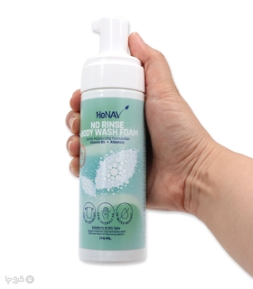 فوم شستشو بدن بدون آبکشی هناو - حجم 170 میلی لیتر