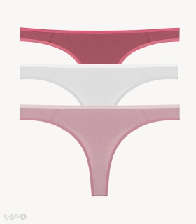 پک شورت زنانه بکلس نخی نیو کد 433 - بسته 3 عددی