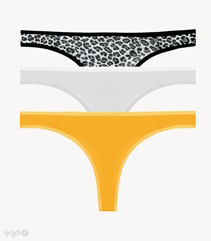 پک شورت زنانه بکلس نخی نیو کد 433 - بسته 3 عددی