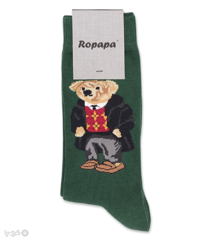 جوراب ساقدار اسپرت روپاپا طرح تدی