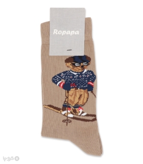 جوراب ساقدار اسپرت روپاپا طرح Ski Bear