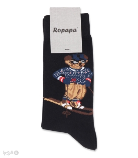 خرید جوراب ساقدار اسپرت روپاپا طرح Ski Bear