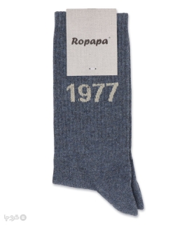 خرید جوراب ساقدار مردانه روپاپا طرح 1977