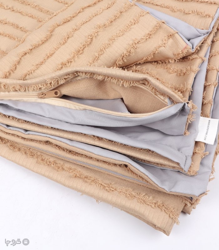 سرویس روتختی کاوری کتان گارنت نوپه هوم کد C04 طرح رینگی