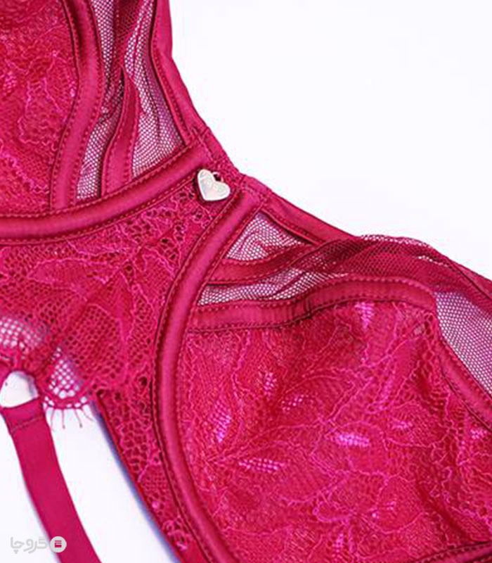 سوتین Neev نیو حریر و دانتل فنردار کد Lilian 848