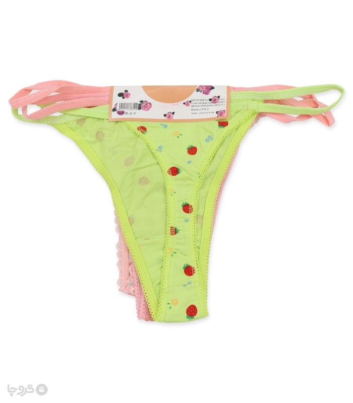 پک شورت زنانه نخی بکلس کد 016 - بسته 3 عددی