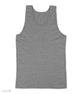 خرید زیرپوش نخی رکابی یقه گرد سوزن خالی ملانژ نیکوتن پوش کد 1180