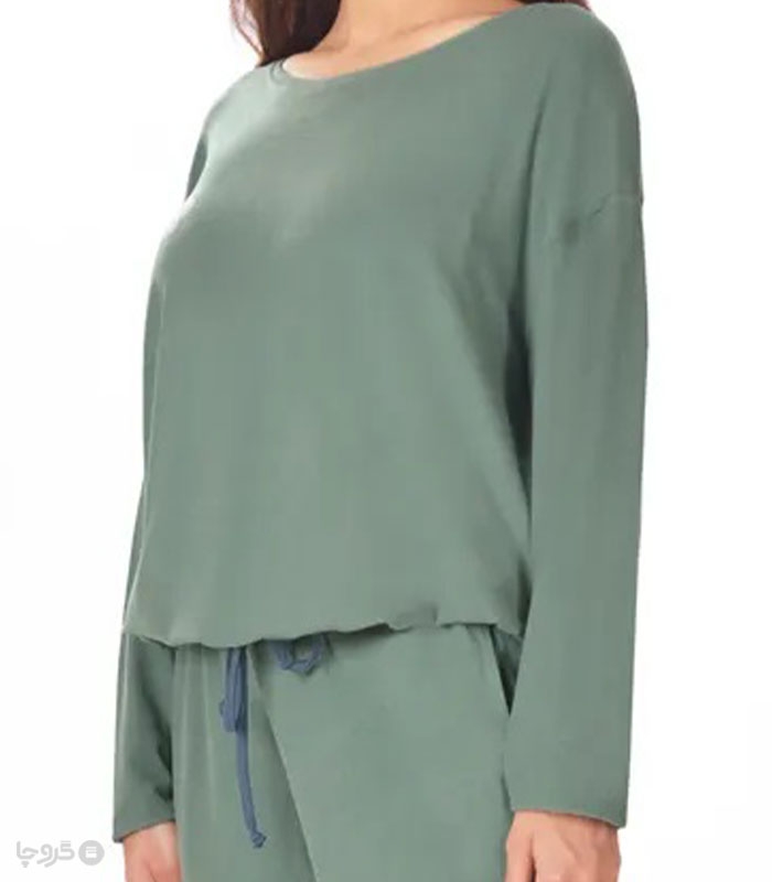 تیشرت آستین بلند زنانه ناربن کد WT3978 طرح فرخنده