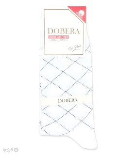 خرید جوراب ساقدار مردانه دوبرا طرح لوزی