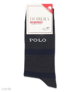 خرید جوراب ساقدار مردانه دوبرا طرح polo رینگی