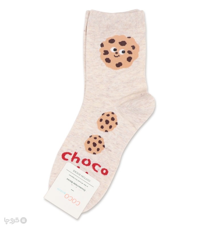 خرید جوراب نیم ساق زنانه طرح کوکی