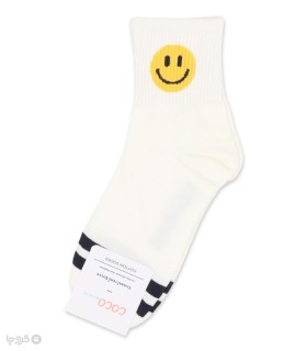 خرید جوراب نیم ساق زنانه کوکو اند هانا طرح Smile