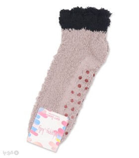 خرید جوراب بوکله مچی زنانه کف استپدار مچ رنگی