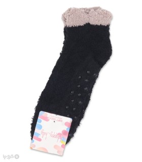 خرید جوراب بوکله مچی زنانه کف استپدار مچ رنگی