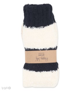 جوراب بوکله ساقدار زنانه طرح مچ رنگی